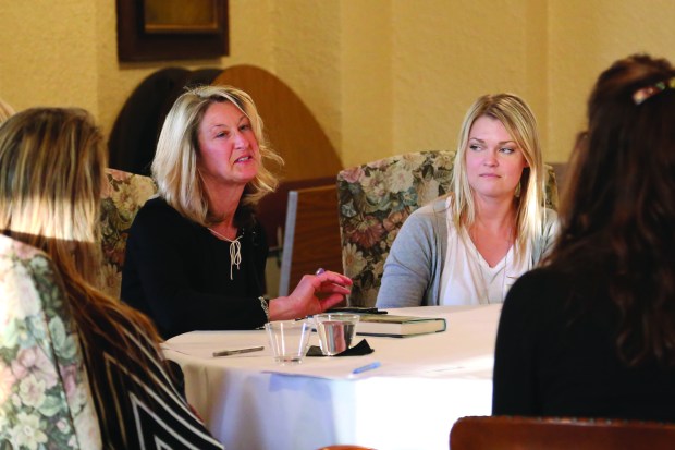 Christina Schwarz, left, and AshLeigh Brown, right. Photo courtesy of Mount Mary University